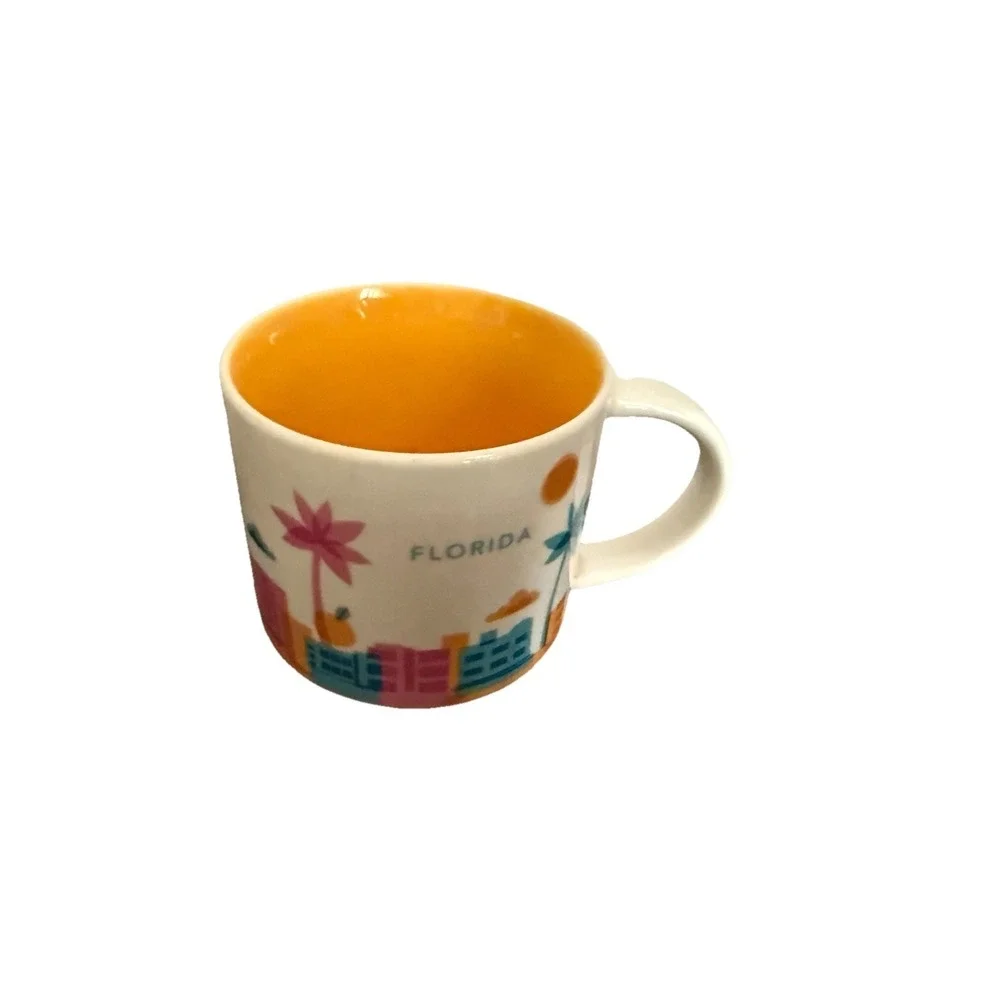 Starbucks Florida You Are Here Collection Ceramic Coffee Tea Mug 14 New No Box